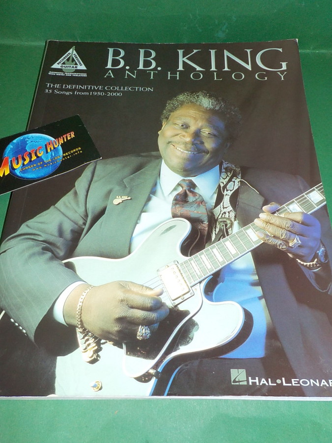 B.B. KING ANTHOLOGY KITARA NUOTTIKIRJA