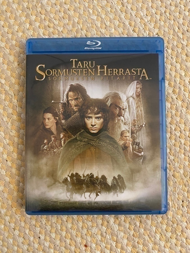 Taru sormusten herrasta: Sormuksen ritarit blu-ray