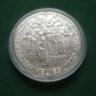 100 mk hopea juhlaraha Sotainvalidit - 1990 - pikkukuva 1