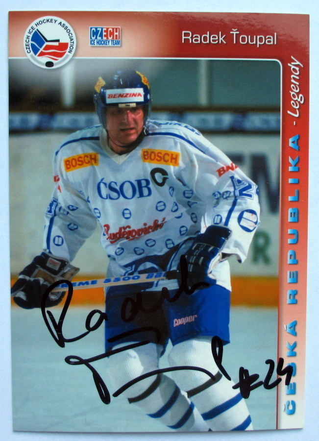 Radek Toupal team issue kortti
