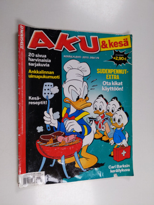 Aku & kesä : Keräilylehti 2013 osa 1/6