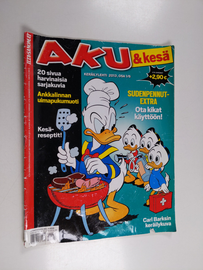 Aku & kesä : Keräilylehti 2013 osa 1/6