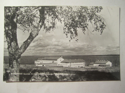 VANHA Postikortti Pieksämäki 1950-l Alkup.Mallikappale
