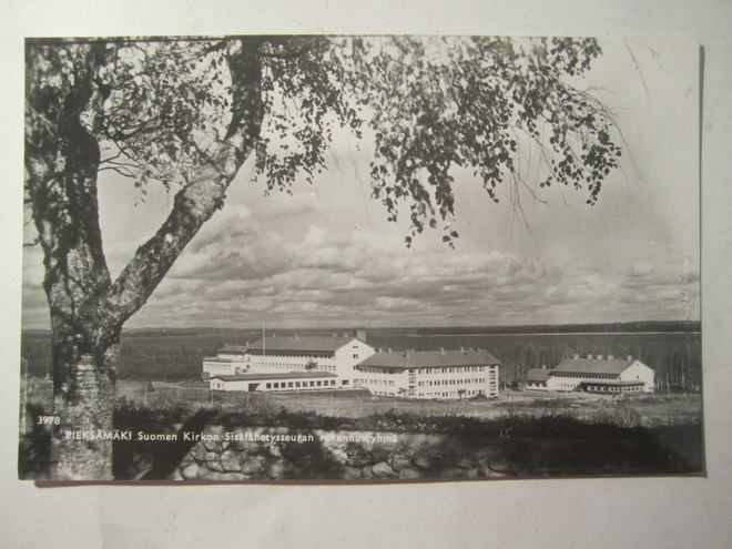 VANHA Postikortti Pieksämäki 1950-l Alkup.Mallikappale