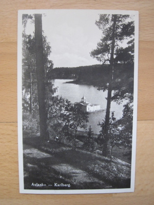 VANHA Postikortti Aulanko Hämeenlinna 1937