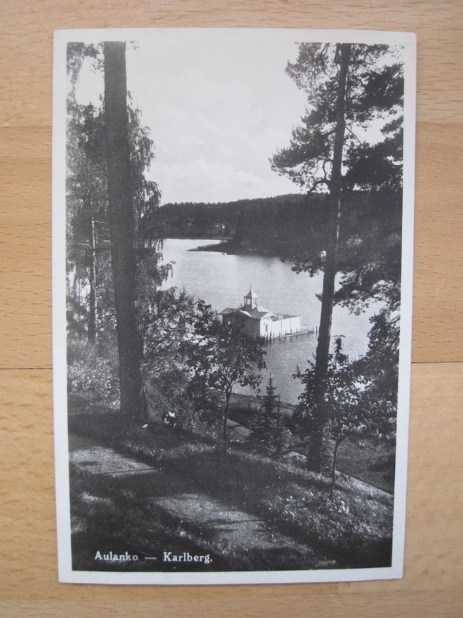 VANHA Postikortti Aulanko Hämeenlinna 1937