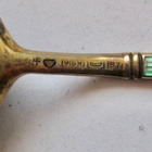 VANHA Lusikka Sterling Finland Hopeaa Emali Design 1955 UPEA - pikkukuva 4