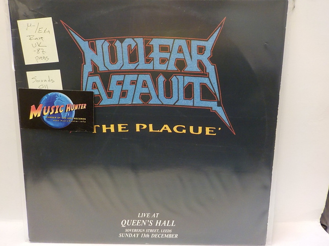 NUCLEAR ASSAULT - THE PLAGUE LIVE AT QUEEN'S HALL M-/EX+
