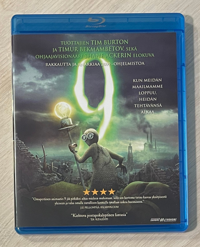 9 (2009) Tim Burton & Timur Bekmambetov & Shane Acker