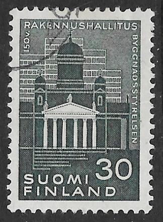 Rakennushallitus 150v 1961 (LAPE 540) O