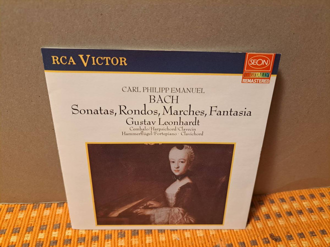 C.P.E. Bach:Sonatas,Rondos,Marches,Fantasia-G.Leonhardt CD