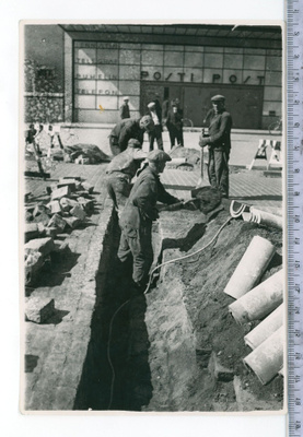 Turku Piikkiö lennätinkaapelinasennus 1939