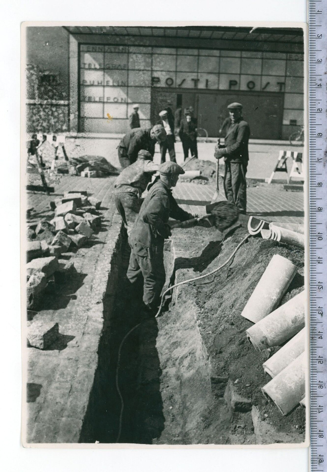 Turku Piikkiö lennätinkaapelinasennus  1939