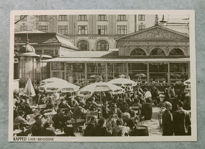 Helsinki, Esplanadi, Kahvila Kappeli