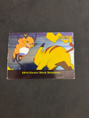 EP14 Electric Shock Showdown FOIL -Pokemon Topps TV