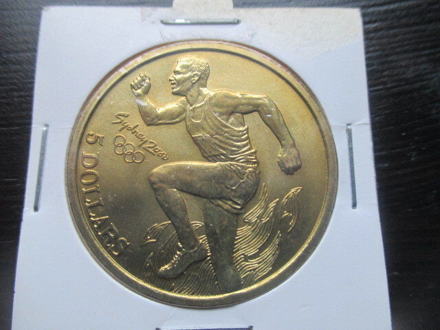 Australia 5 dollaria 2000 - Sydney Olympialaiset 2000
