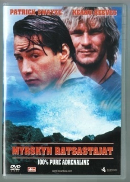 Kathryn Bigelow : Myrskyn ratsastajat (1991) Keanu Reeves