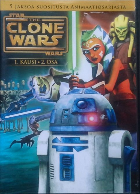 Star Wars :  The Clone Wars - Kausi 1 - Osa 2  -  DVD