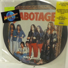 BLACK SABBATH - SABOTAGE UUSI !! ITALY 2004 PICTURE VINYL - pikkukuva 1