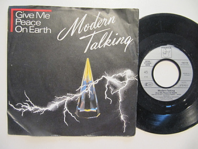Modern Talking Give Me Peace On Earth 7" sinkku
