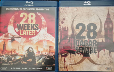 28 päivää myöhemmin & 28 viikkoa myöhemmin -Blu-Ray