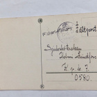 Postikortti Kenttäposti Fiskari - Fiskars Rivipeima 1943 - pikkukuva 1