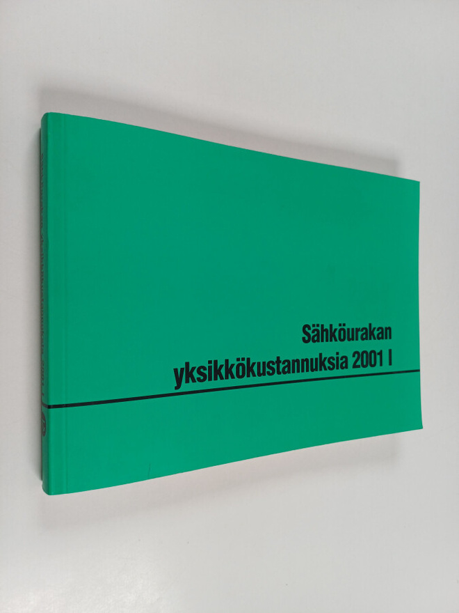 Sähköurakan yksikkökustannuksia 2001 I