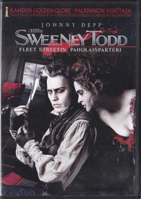 Sweeney Todd - Fleet Streetin paholaisparturi (DVD k18)