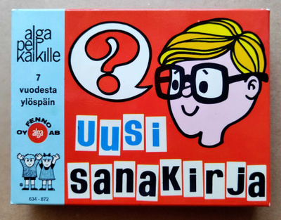 UUSI SANAKIRJA – Fenno-Alga korttipeli 1960-l, Suomi-versio