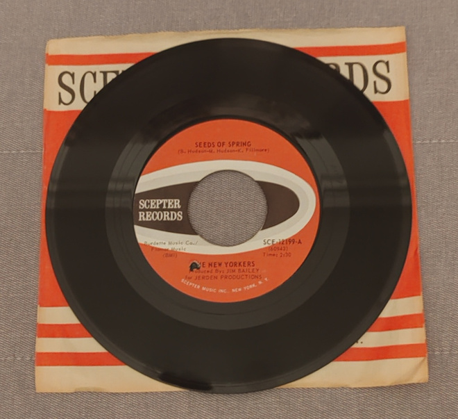 The New Yorkers Seeds Of Spring 7"Single