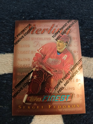 Sergei Fedorov - Topps finest sterling
