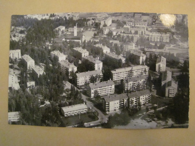 VANHA Postikortti Helsinki 1964 Karhumäki Alkup.Mallikappale