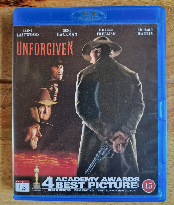 Clint eastwood  Unforgiven Blu-ray