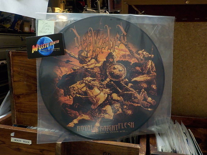 DEFLESHED - ROYAL STRAIGHT FLESH EX+ KUVALEVY