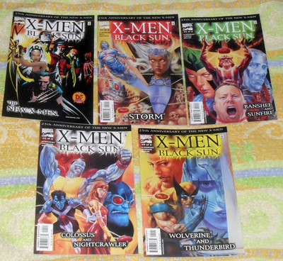 X-Men Black Sun #1-5, koko sarja