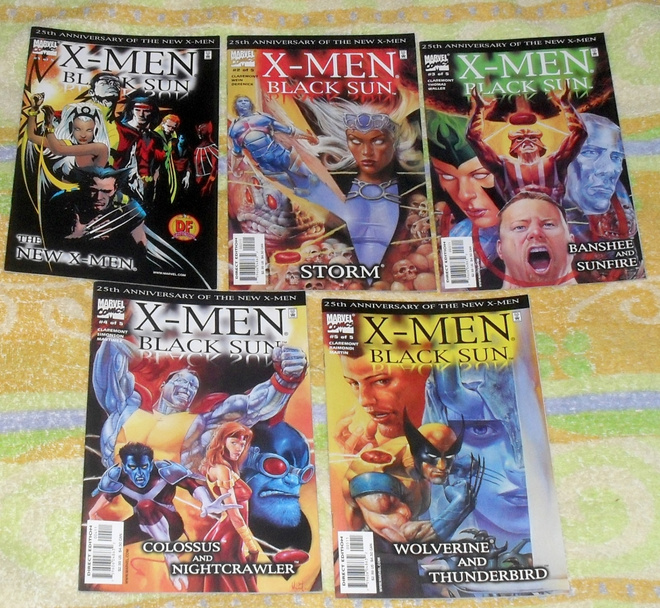 X-Men Black Sun #1-5, koko sarja