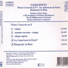 Gershwin : Rhapsody in Blue - An American in Paris - Piano C - pikkukuva 2