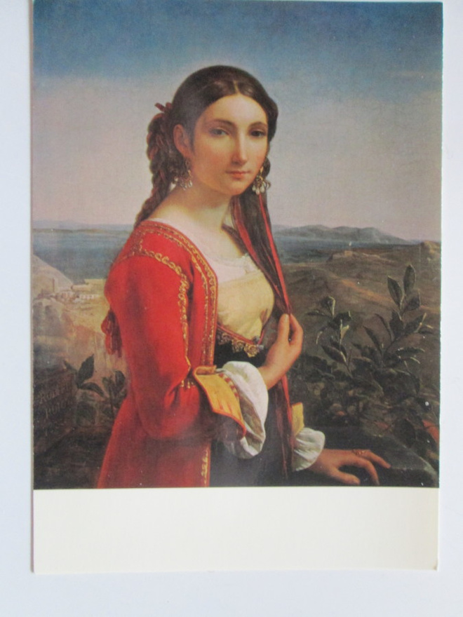 KULKEMATON LOUIS-LEOPOLD ROBERT MÄDCHEN AUS RETUNA 1822
