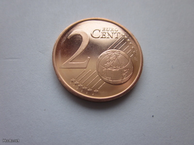 Suomi 2 cent, unc, v. 2007