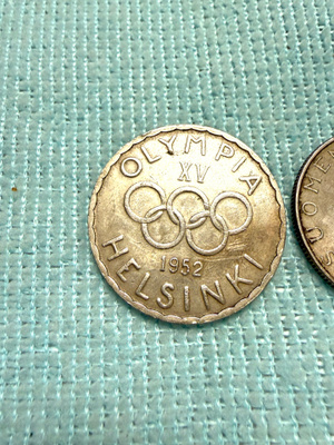 Olympia 1952 500mk ja 1960 1000mk hopeaa
