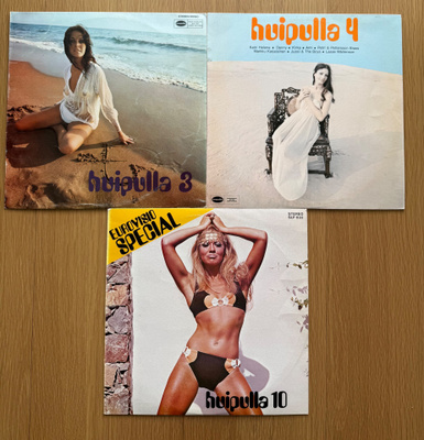 Huipulla 3,4 & 10 vinyylit
