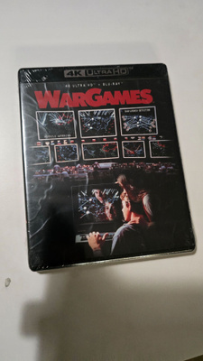 Wargames .4k uhd & blu-ray.uusi
