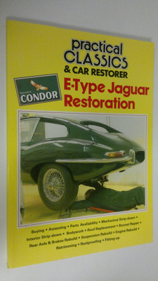 E-Type Jaguar restoration