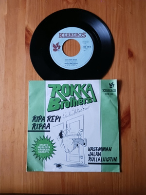 Rokka Brothers – Ripa Repi Ripaa 7" orig 1981 Pop, Iskelmä