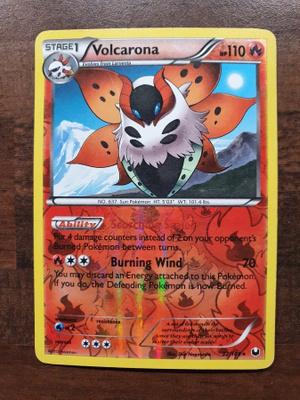 Pokemon Volcarona # 22 Reverse Holo