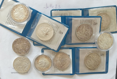 1x Hopearaha Kekkonen 1981 50mk