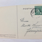 VANHA Postikortti Martta Wendelin 1933 - pikkukuva 2