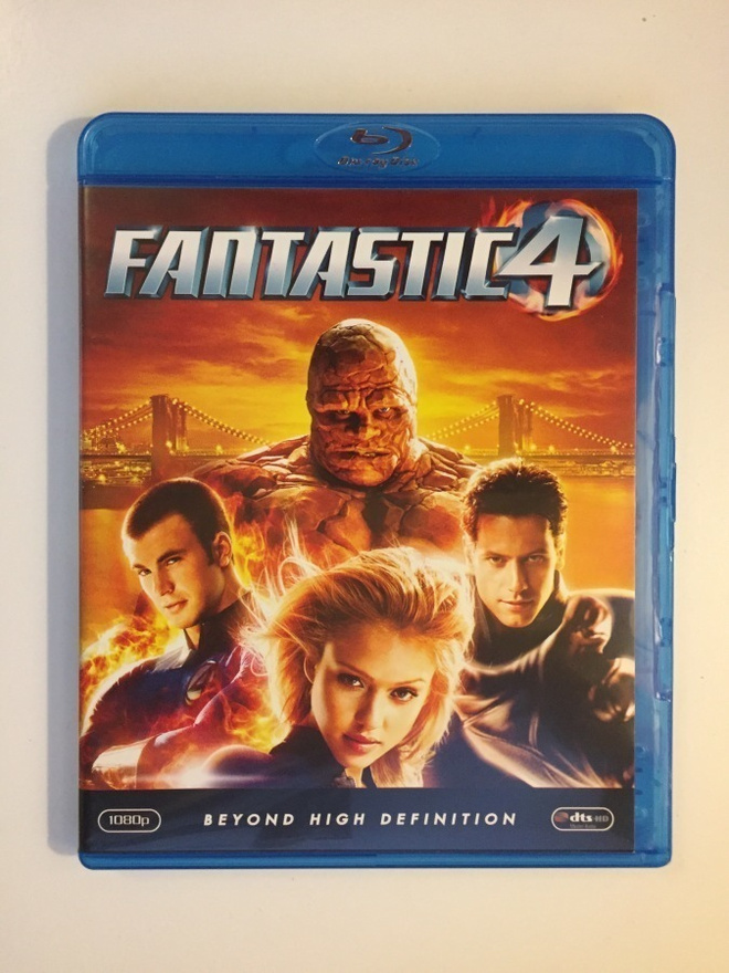 Fantastic 4 (Blu-ray) Ioan Gruffudd ja Jessica Alba (2005)