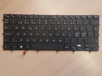 Dell Precision 5510/5520/5530/5540 näppäimistö