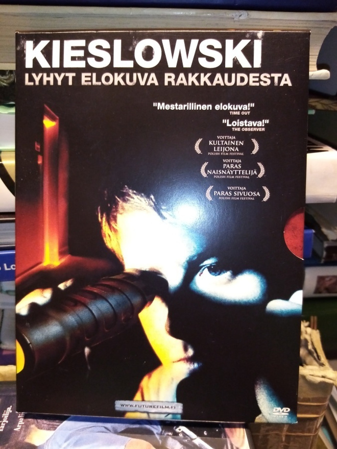 DVD lyhyt elokuva rakkaudesta ( SIS POSTIKULU)